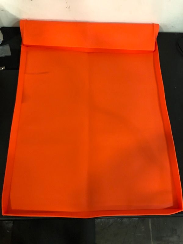 Photo 4 of Orange and green  Flexible Antislip Medium Duty Cutting Repairing Rubber Mat