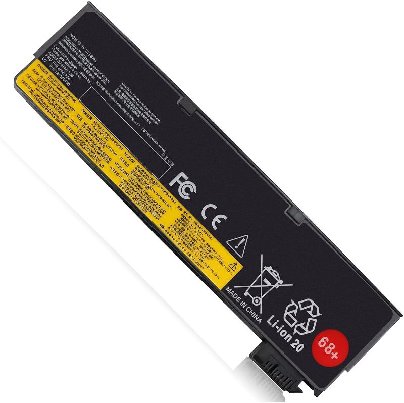 Photo 1 of Shyarweyy X240 Battery 68+ 58Wh 10.8V Battery for Lenovo ThinkPad T440 T440S T450 T450S T460 T460P T470P T550 T560 L450 L460 L470 W550S S440 X240 X250 X260 X270 0C52861 0C52862 45N1128 45N1734
