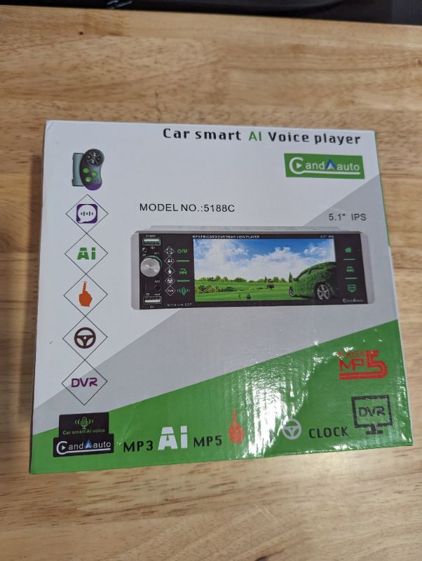 Photo 6 of VIGORTHERIVE Single Din 5.1 Inch 5188 Car MP5 Player IPS Press Screen Voice Control Radio RDS AM FM 4USB Bidirectional Interconnection

