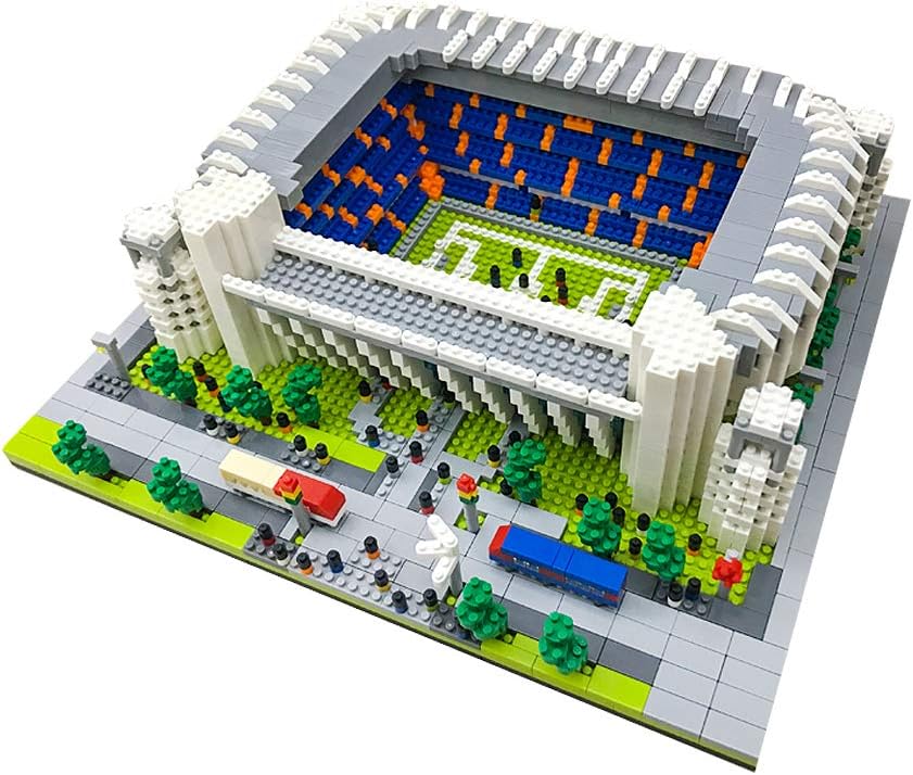 Photo 1 of dOvOb Micro Mini Blocks Real Madrid Stadium Building Model Set (4575 Pieces) Famous Architectural Toys Gifts for Kid and Adult