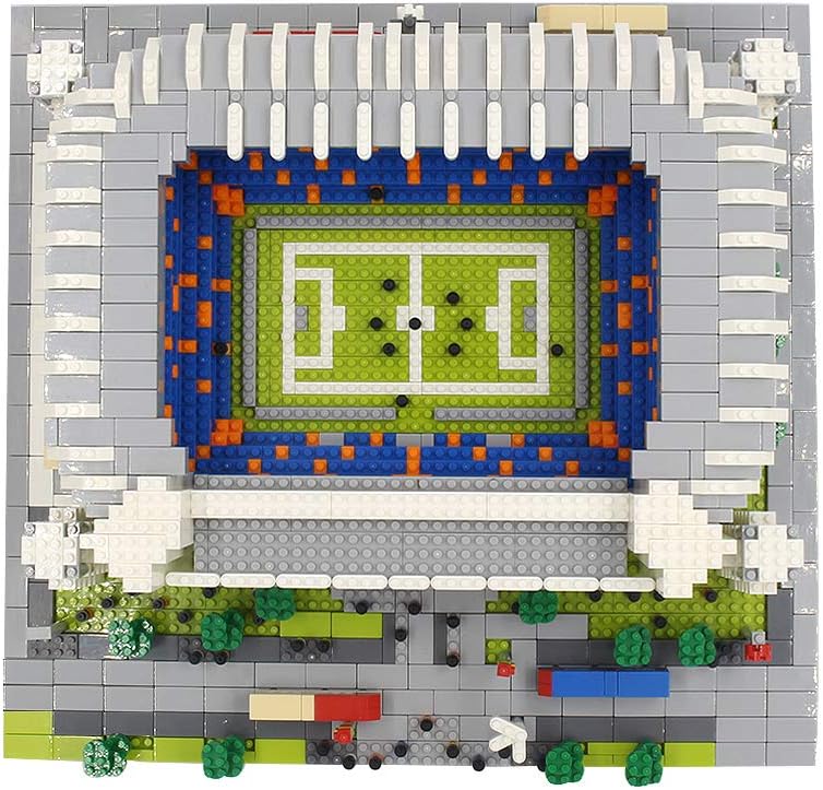 Photo 3 of dOvOb Micro Mini Blocks Real Madrid Stadium Building Model Set (4575 Pieces) Famous Architectural Toys Gifts for Kid and Adult