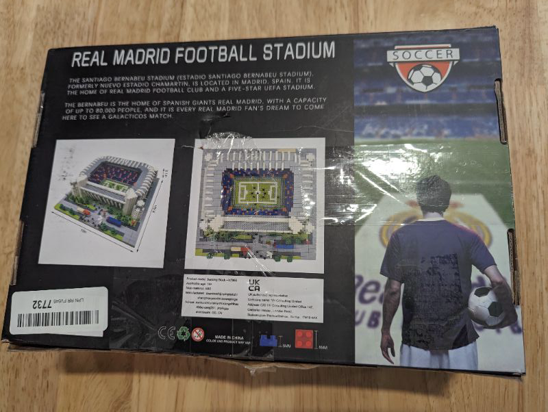 Photo 5 of dOvOb Micro Mini Blocks Real Madrid Stadium Building Model Set (4575 Pieces) Famous Architectural Toys Gifts for Kid and Adult