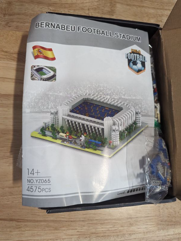 Photo 7 of dOvOb Micro Mini Blocks Real Madrid Stadium Building Model Set (4575 Pieces) Famous Architectural Toys Gifts for Kid and Adult
