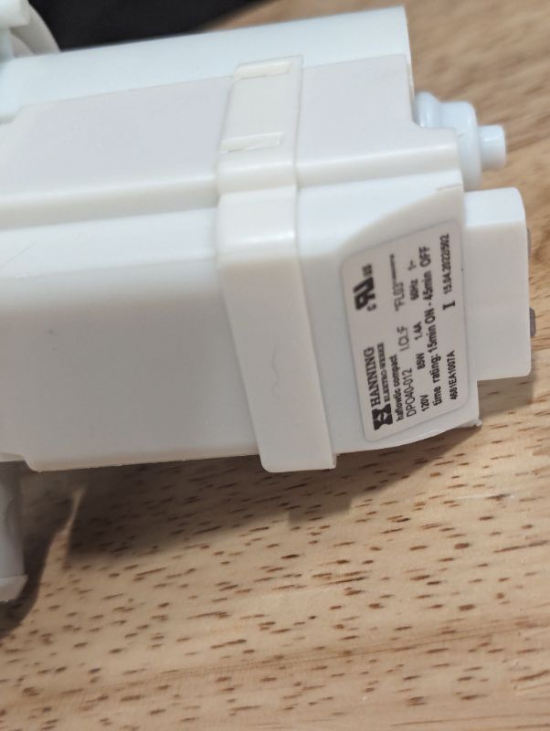 Photo 7 of 4681EA1007A DP040-012 2649379 Washer Pump Motor Assembly Compatible with LG WT1201CV WT1201CW WT4870CW, Kenmore 796.31513210, Part Number: AP5672914 PS7785119 EAP7785119