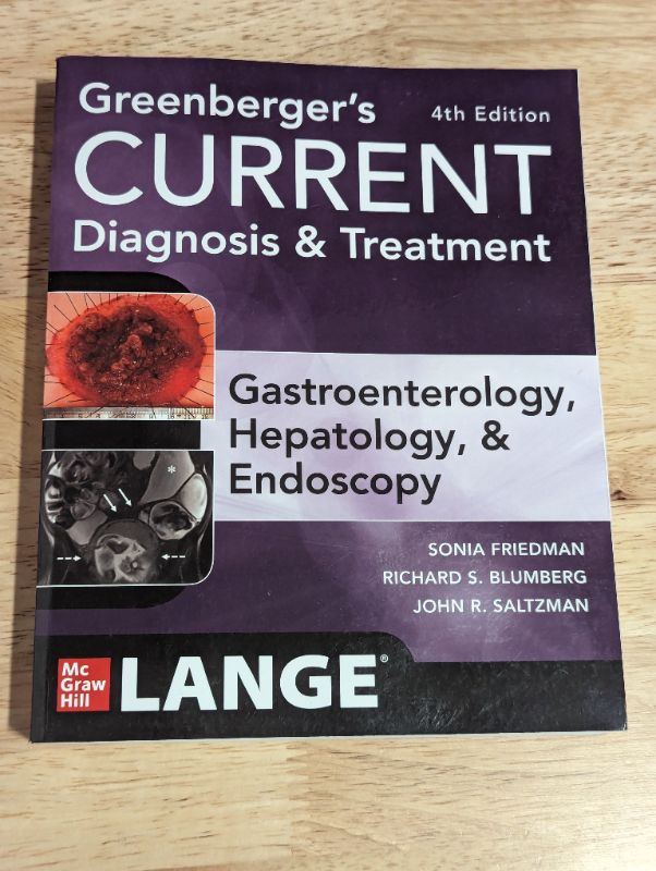 Photo 2 of Greenberger's CURRENT Diagnosis & Treatment Gastroenterology, Hepatology, & Endoscopy, Fourth Edition (Current Medical Diagnosis & Treatment in Gastroenterology) 4th Edition
