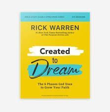 Photo 1 of Created to Dream Study Guide + Streaming Video Lessons - Rick Warren
