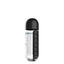 Photo 1 of NuvoMed Pill and Vitamin Water Bottle Organizer - Black