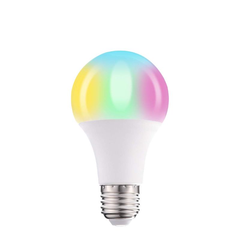 Photo 1 of Gabba Goods Rainbow Color Changing Light Bulb 5W, 450 Brightness Lumens, 16 Color Modes, Fits Standard E26/E27 Base