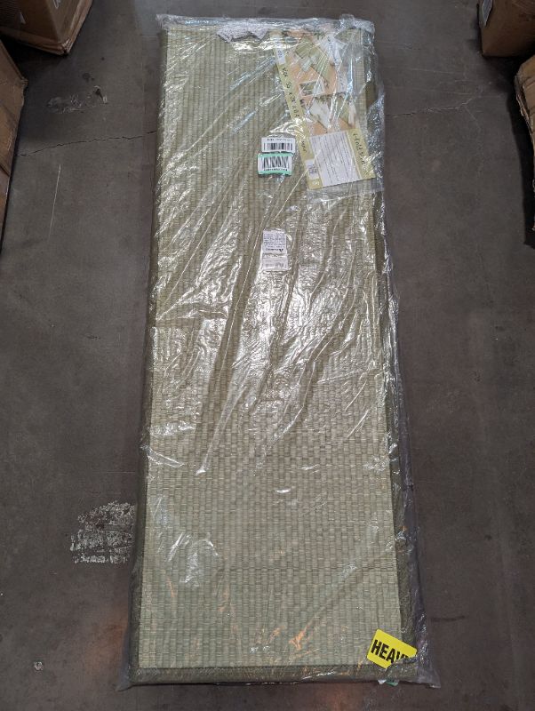 Photo 6 of MIINA Japanese Traditional Tatami Mattress, Igusa (Rush Grass) Tatami Mat, Floor Mattress, Japanese Floor Mattress,Japanese Futon, 55"x78" (Full, Natural) Natural Full