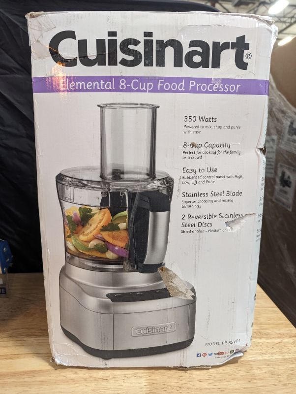 Photo 3 of Cuisinart - 8-Cup Food Processor