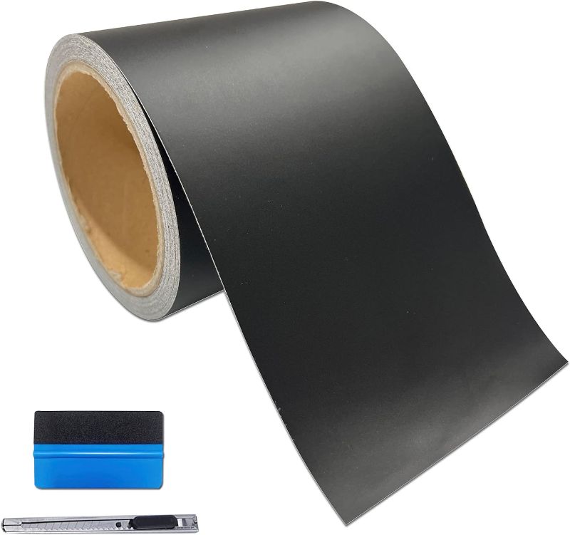 Photo 1 of LZLRUN Free Tool Kit Matte Vinyl Tape for Black Out Chrome Delete Window Trim Door Trim (4Inches x 30Feet)
