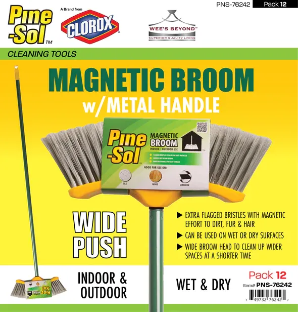 Photo 1 of PINE-SOL MAGNETIC BROOM