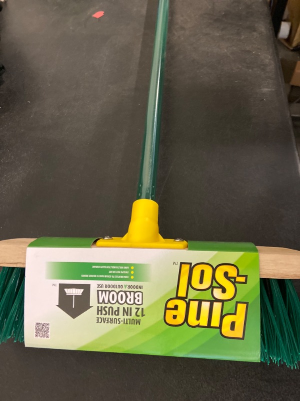 Photo 2 of Pine-sol Push 12 Inch Broom 