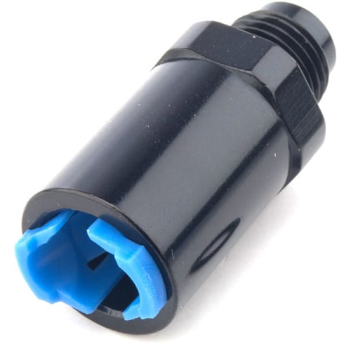 Photo 1 of 2 Pack AN to Fuel Injection Quick-Connect Adapter Fitting [-6 AN Male to 5/16 in