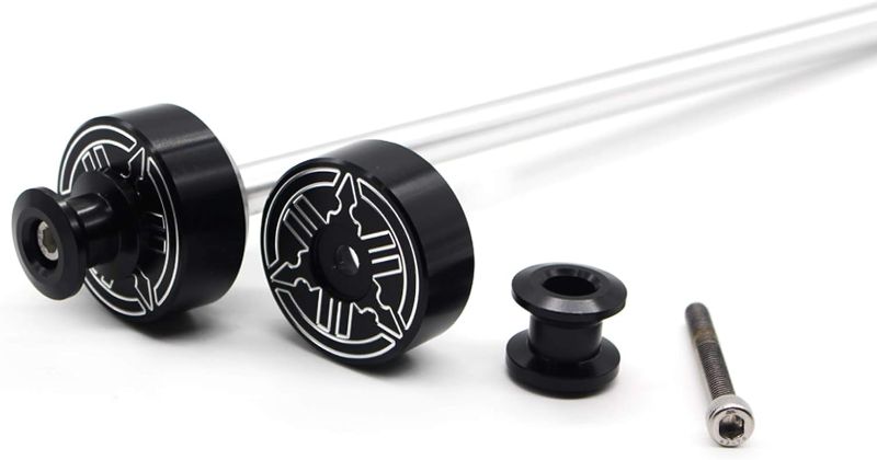 Photo 1 of GUAIMI CNC Rear Swingarm Spools For MT-07 FZ-07 2014-2016-Black