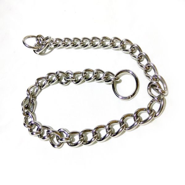 Photo 1 of Pet Dog Collars Stainless Steel Training Collars Dog Chain Necklace for Dogs