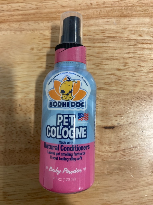 Photo 2 of Bodhi Dog Natural Cologne Spray for Dogs & Cats - Baby Powder Scent, 4 Fl Oz