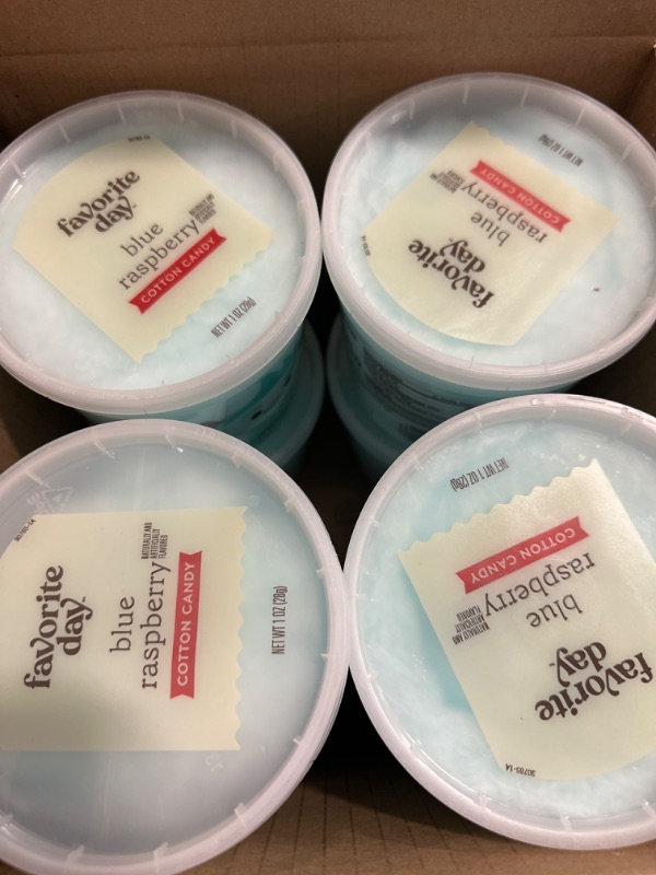 Photo 1 of Blue Raspberry Cotton Candy Tub - 1oz - Favorite Day 8 Count