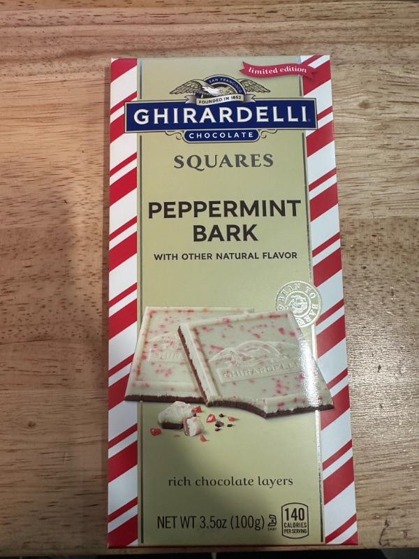 Photo 3 of GHIRARDELLI Peppermint Bark Bar, 3.5 oz Bar 11 PACK