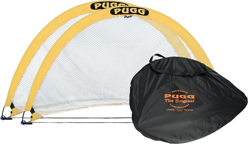 Photo 1 of PUGG 6 Foot Portable Soccer & Football Goal Boxed Set
