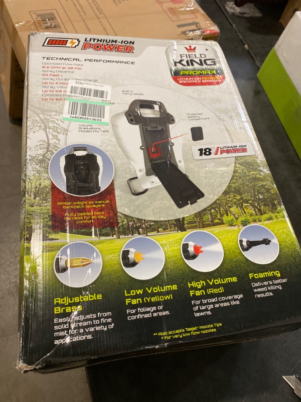 Photo 3 of Field King 190515 Professionals Battery Powered Backpack Sprayer, 4 gal
