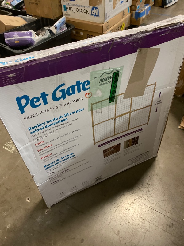 Photo 5 of MidWest Wire Mesh Pet Safety Gate Medium
