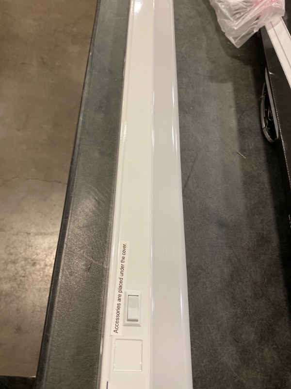 Photo 2 of Hardwired LED Under Cabinet Task Lighting - 16 Watt, 24", Dimmable, CRI>90, 4000K (Cool White), Wide Body, Long Lasting Metal Base with Frost Lens
