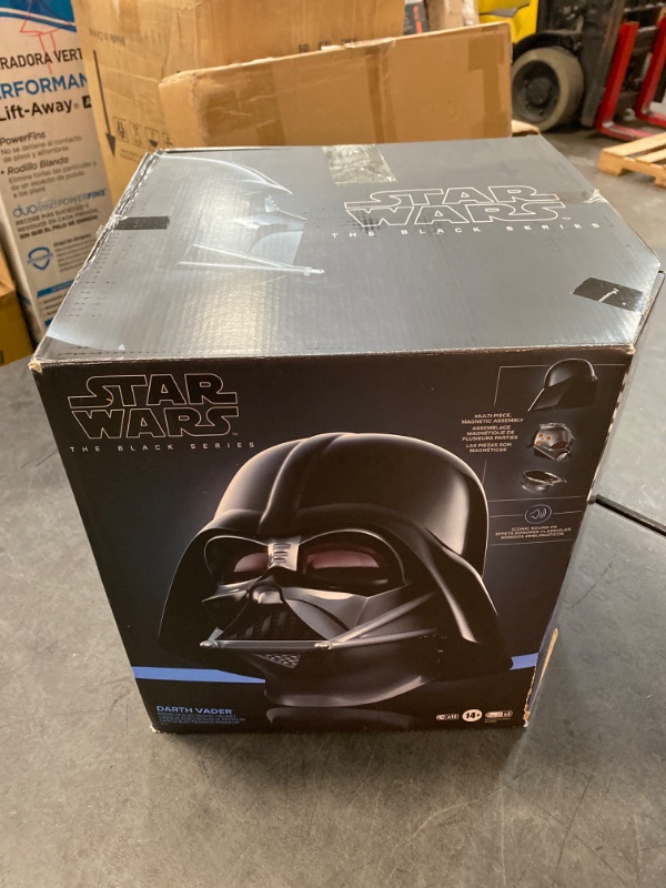 Photo 3 of Star Wars The Black Series Darth Vader Premium Electronic Helmet Prop Replica