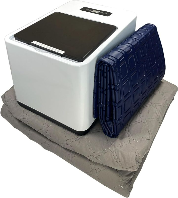 Photo 1 of Cold Flash Sleep Cooling System. Compressor Chilled Water Mattress Topper for Athletes, Post-Op Patients, Menopausal or Pregnant Women and Those Who Experience Night Sweats. Affordable Pad
