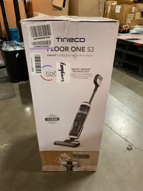 Photo 3 of Tineco Floor One S3 Cordless, Lightweight, Smart Wet/Dry Vacuum Cleaner