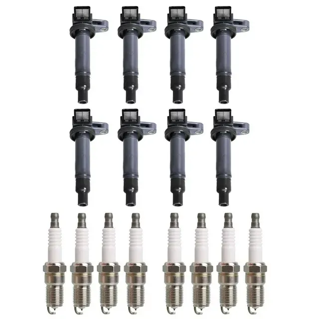 Photo 1 of Set of 8 ISA Ignition Coils and 8 Spark Plugs Compatible with Toyota 4Runner 4.7L V8