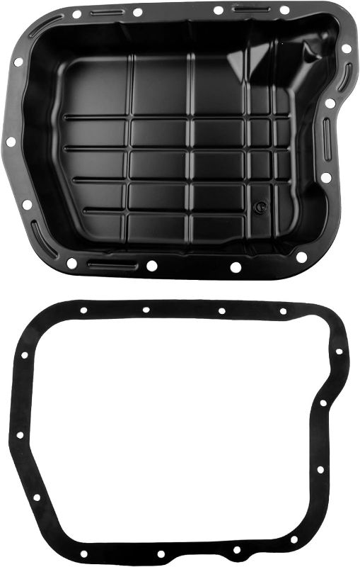 Photo 1 of BOXI Transmission Oil Pan with Gasket Compatible with Dodge Ram 1500 2500 3500 Durango Dakota B1500 B2500 B3500 (For 4-Speed Automatic Transmission 46RE / 47RE / 48RE) 52118780AD 265-827
