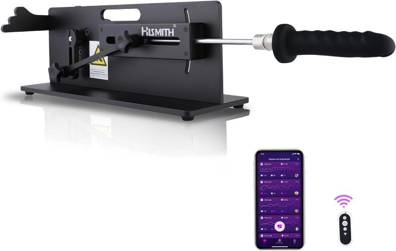 Photo 1 of Hismith Table Top 2.0 Pro - Premium Sex Machine with APP/Remote/Wire 3 in 1 Control, Love Machine with KlicLok System (Black)
