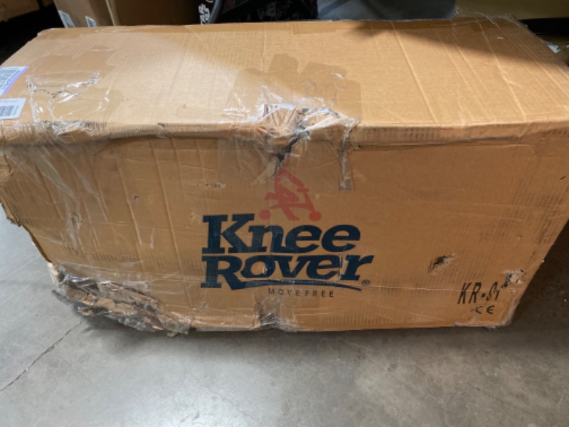 Photo 3 of KneeRover All Terrain Steerable Knee Scooter Knee Walker Heavy Duty Crutches Alternative in Blue
