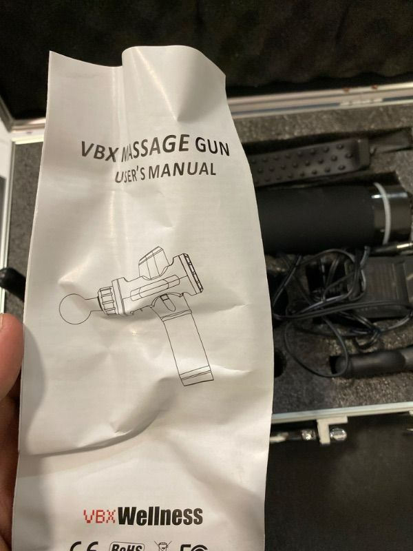 Photo 2 of VBX 8-Piece Massage Gun-