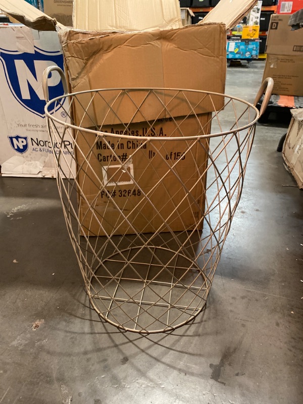 Photo 1 of 20x18"  Wire Basket, Round
