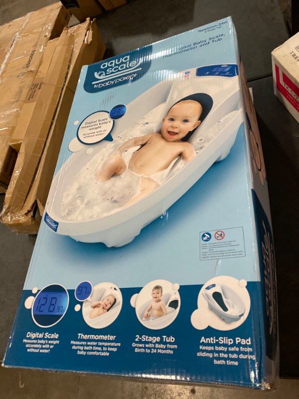 Photo 3 of Frida Baby 4-in-1 Grow-with-Me Bath Tub| Transforms Infant Bathtub to Toddler Bath Seat with Backrest for Assisted Sitting in Tub