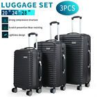 Photo 1 of VLIVE Luggage Travel Set 3 Pieces Trolley Suitcases Black
