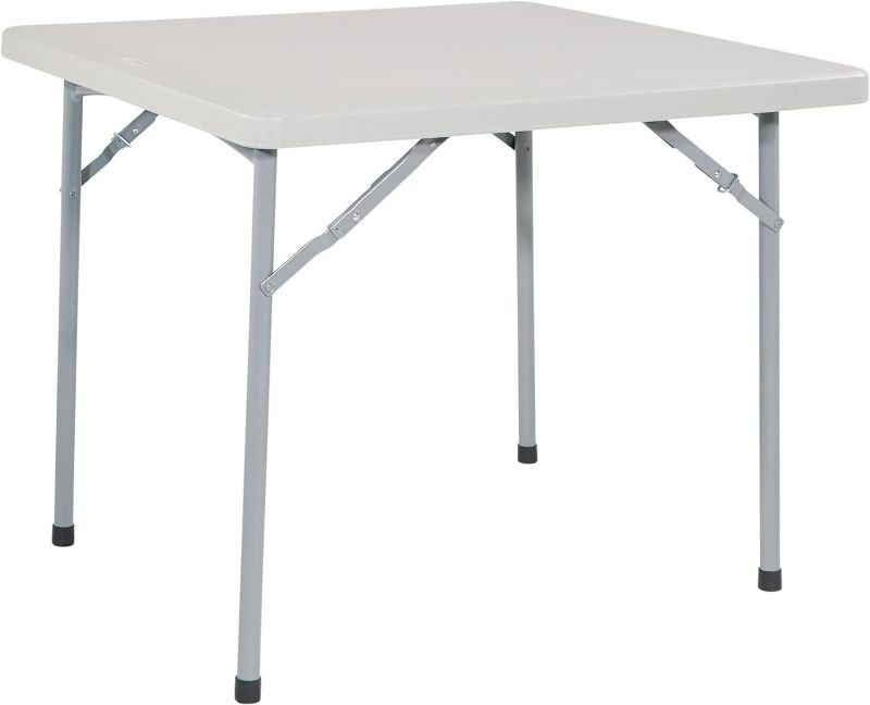 Photo 1 of  Folding Table for Banquets, Picnics, and Parties, 34 Inch, Square