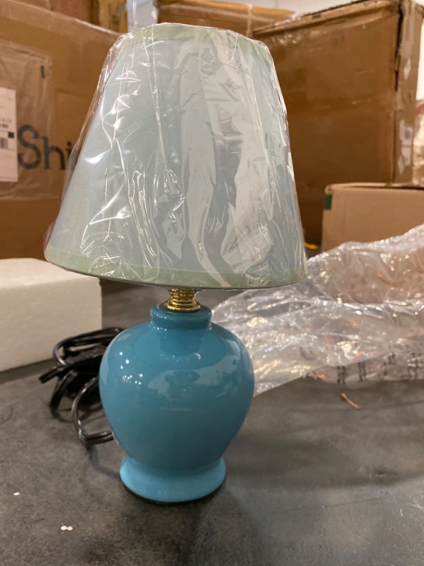 Photo 2 of Caila Ceramic Table Lamp (10") NEW
