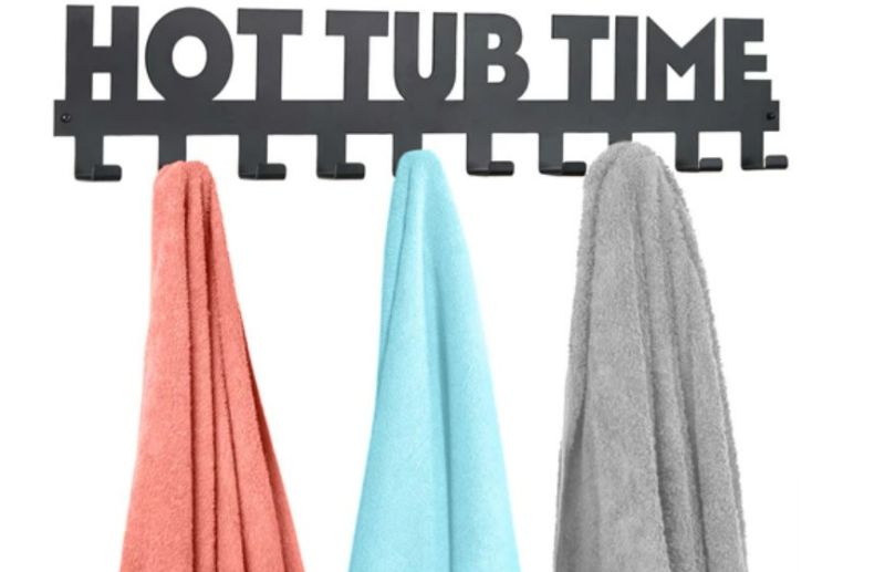 Photo 1 of Hot Tub Time XL Towel Rack
