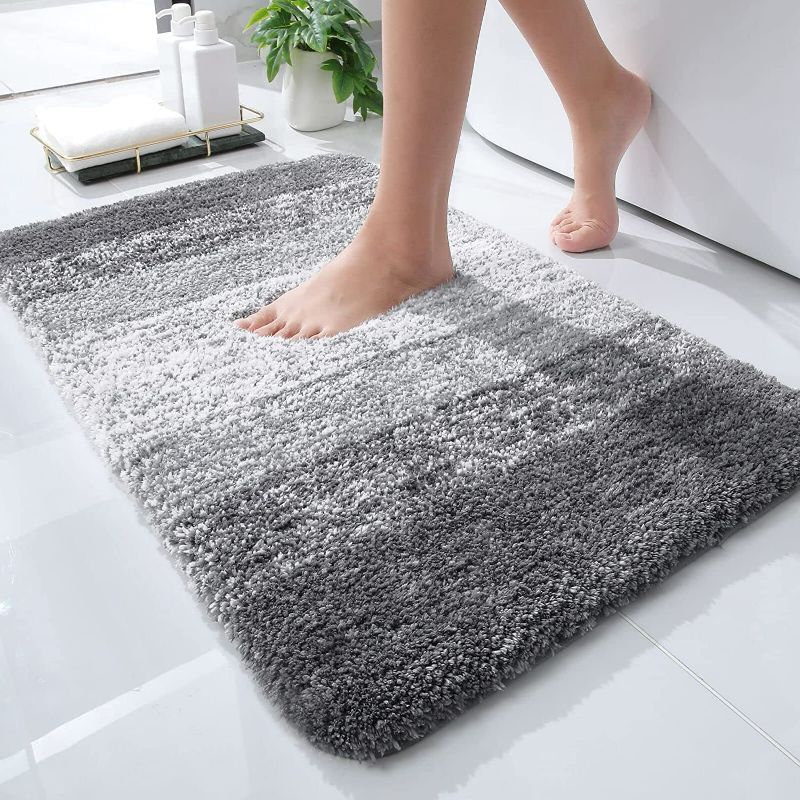 Photo 1 of Luxury Microfiber Bath Mat 27x71"