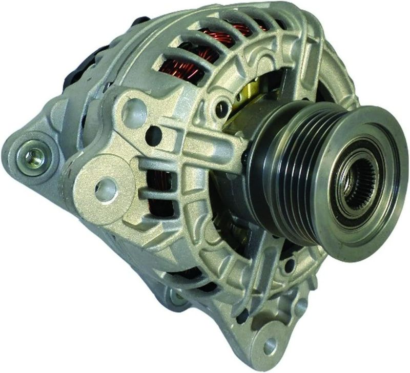 Photo 1 of New Alternator Compatible With 2006-2014 VW Volkswagen Beetle 2.5L, 2011-2013 Jetta 2.5L, 2012-2014 Passat 2.5L, ABO0385, 40024150 
 