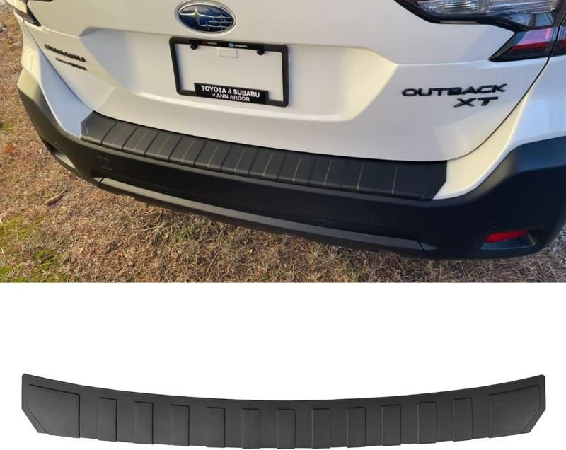 Photo 1 of Tybock Rear Bumper Protector Guard Accessory Trim Cover Scratch Resistant Trunk Door Entry Guards Compatible with Subaru Outback 2021 2022 2023 2024 

