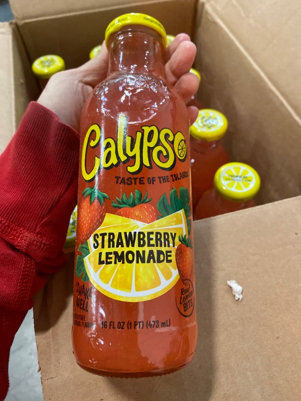 Photo 2 of Calypso Lemonades | Made with Real Fruit and Natural Flavors | Triple Melon Lemonade, 16 Fl Oz (Pack of 12)
