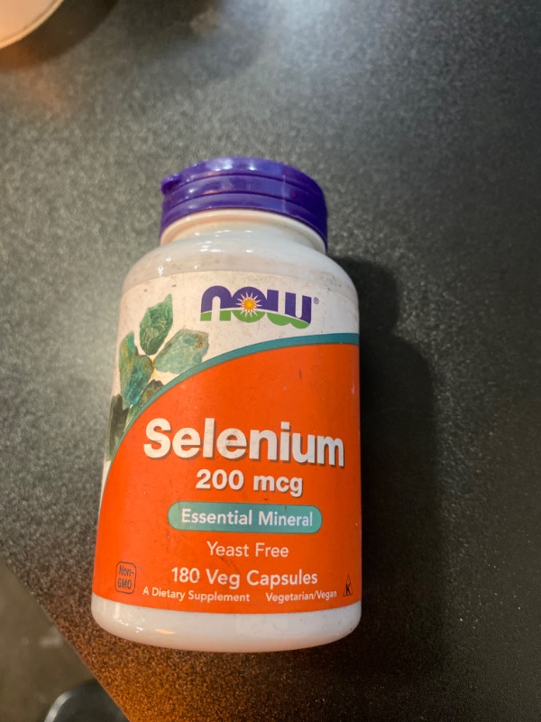 Photo 2 of NOW Foods Selenium 200 mcg VCaps, 180 ct
