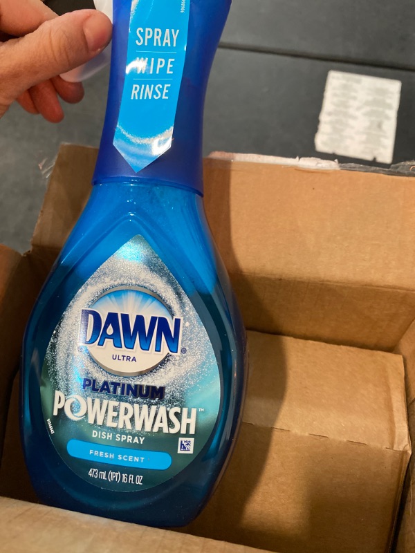 Photo 2 of Dawn Spray Dish Soap Fresh Scent 16 Ounce 4 Count
