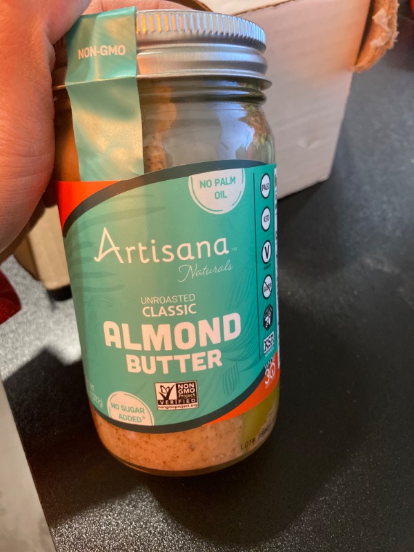 Photo 2 of Artisana Unroasted Creamy Almond Butter (14oz)
