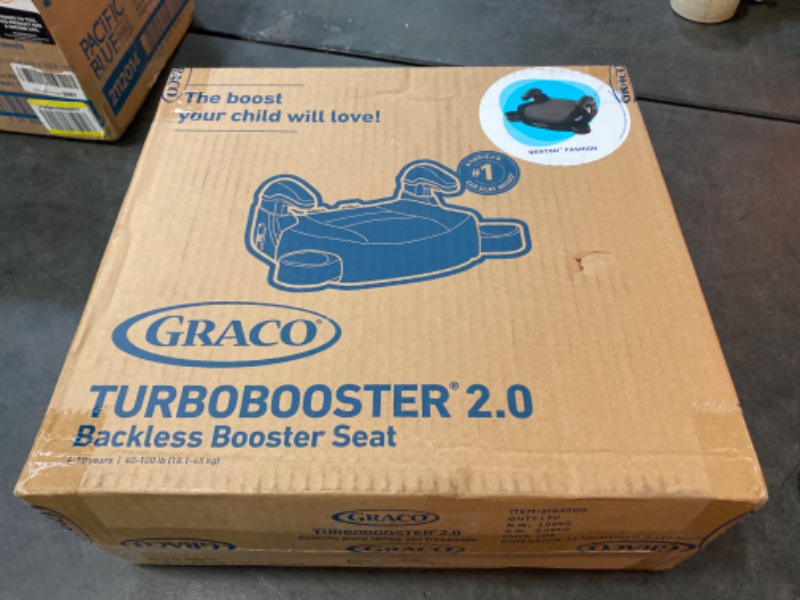 Photo 3 of Graco TurboBooster 2.0 Backless Booster Car Seat, Denton NEW 