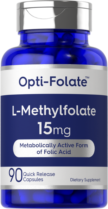 Photo 1 of L Methylfolate 15mg | 90 Capsules | Methyl Folate 5-MTHF | by Opti-Folate
